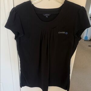 Lands end Chase Women's Classic Black Blouse